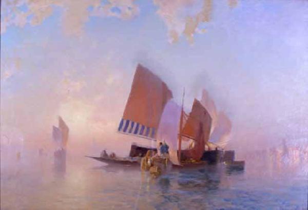 Maurice Galbraith Cullen porto di Venezia oil painting picture